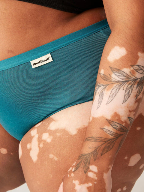 Biodegradable Full Brief  Moderate-Heavy Ocean Blue |ModelName: Onella 16/XL
