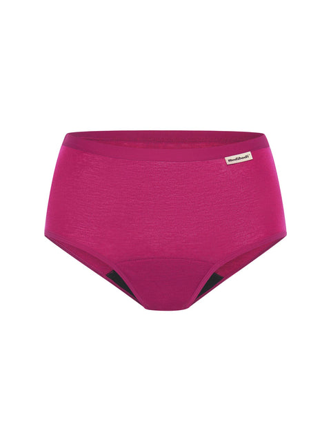 Biodegradable Full Brief Moderate-Heavy Mulberry Purple |ModelName: Poppy 10/S