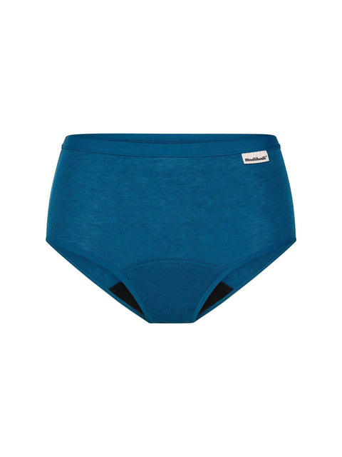 Biodegradable Full Brief Moderate-Heavy Ocean Blue |ModelName: Onella 16/XL