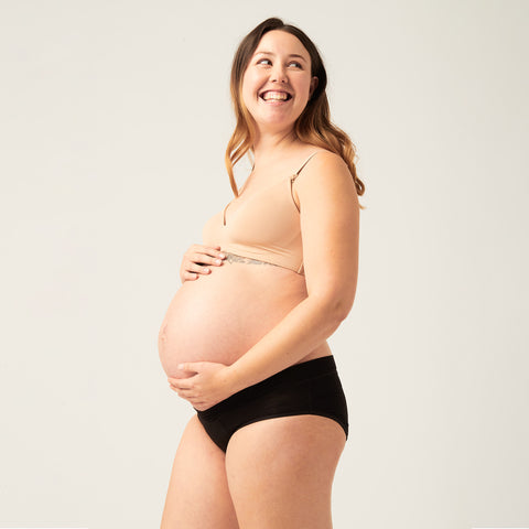 Modibodi Maternity Breastfeeding Bra Cashew Leak-Proof |ModelName:Mady 10C-DD