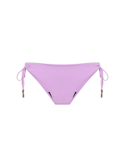 Modibodi Swimwear Tie Side Bikini Brief Lilac|ModelName: Crystal 8/XS