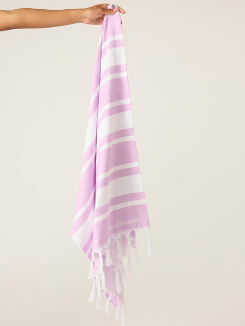 Teen Organic Cotton Beach Towel Lilac|ModelName: Towel